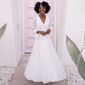 Gal Meets Glam Pearl Maxi Dress - Tie Waist